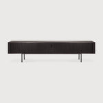 Ethnicraft Roller Max TV Cupboard Teak Off Black 242cm