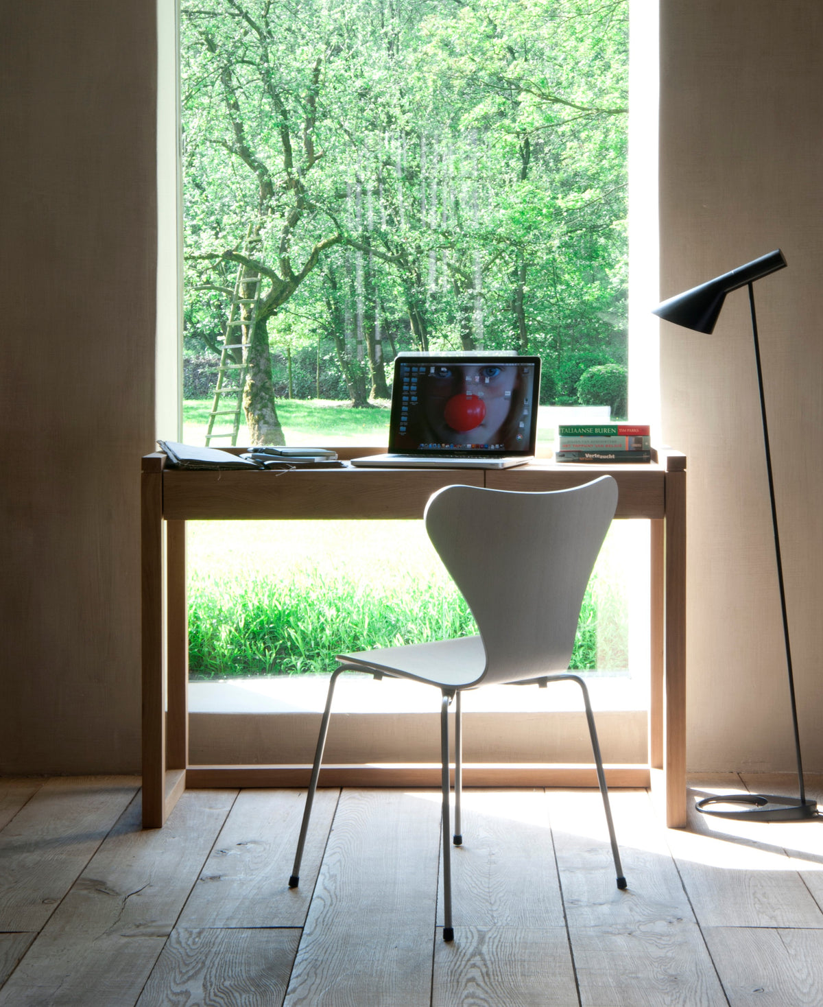 Ethnicraft Oak Frame Desk Bayside Furniture