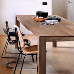 Ethnicraft Teak Slice Extension Dining Table