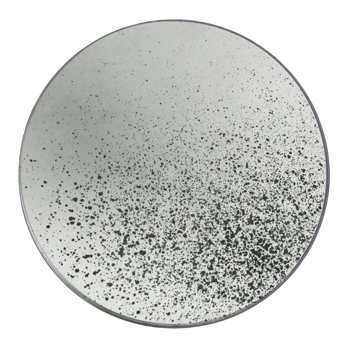 Ethnicraft aged clear wall mirror- Round