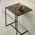 Ethnicraft Triptic Side Table- Lava Whisky