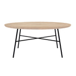 Ethnicraft Oak Disc Round Coffee Table