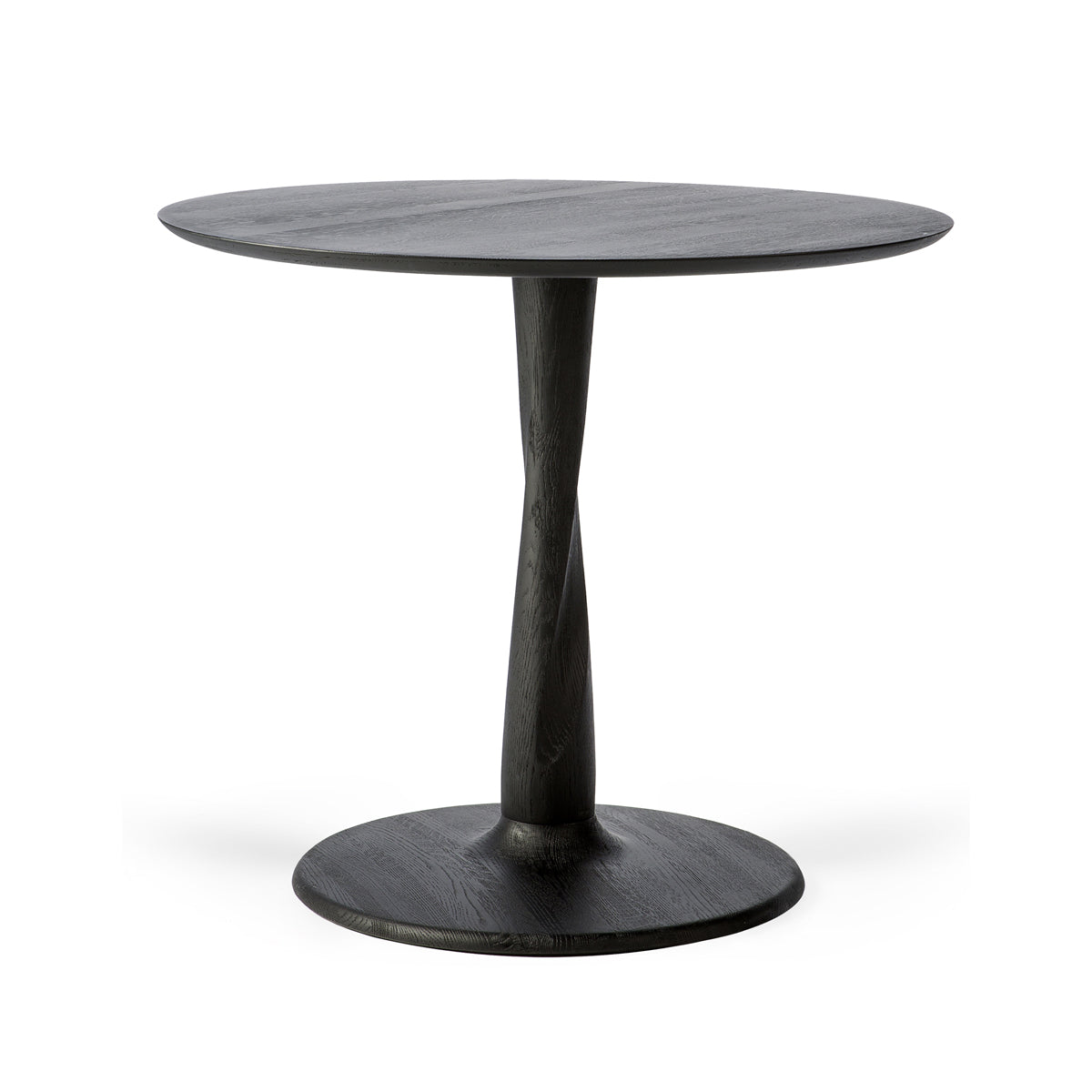 Ethnicraft Black Oak Torsion Dining Table