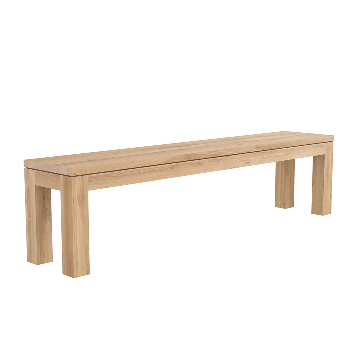 Ethnicraft Oak Straight Bench – Bayside Furniture
