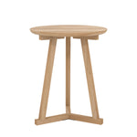 Ethnicraft Oak Tripod Side Table