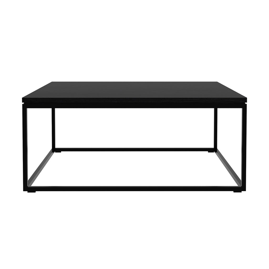 Ethnicraft Oak Thin Black Coffee Table Bayside Furniture