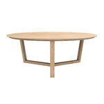 Ethnicraft Oak Tripod Coffee Table