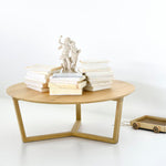 Ethnicraft Oak Tripod Coffee Table