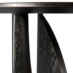 Ethnicraft Oak Geometric Side Table