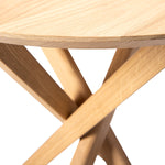 Ethnicraft Oak Mikado Round Coffee Table