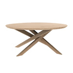 Ethnicraft Oak Mikado Round Coffee Table