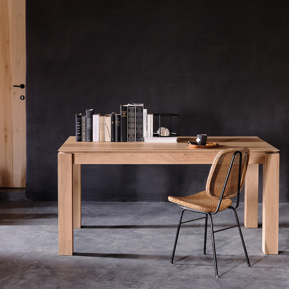 Ethnicraft Oak Slice Extension Dining Table Bayside Furniture