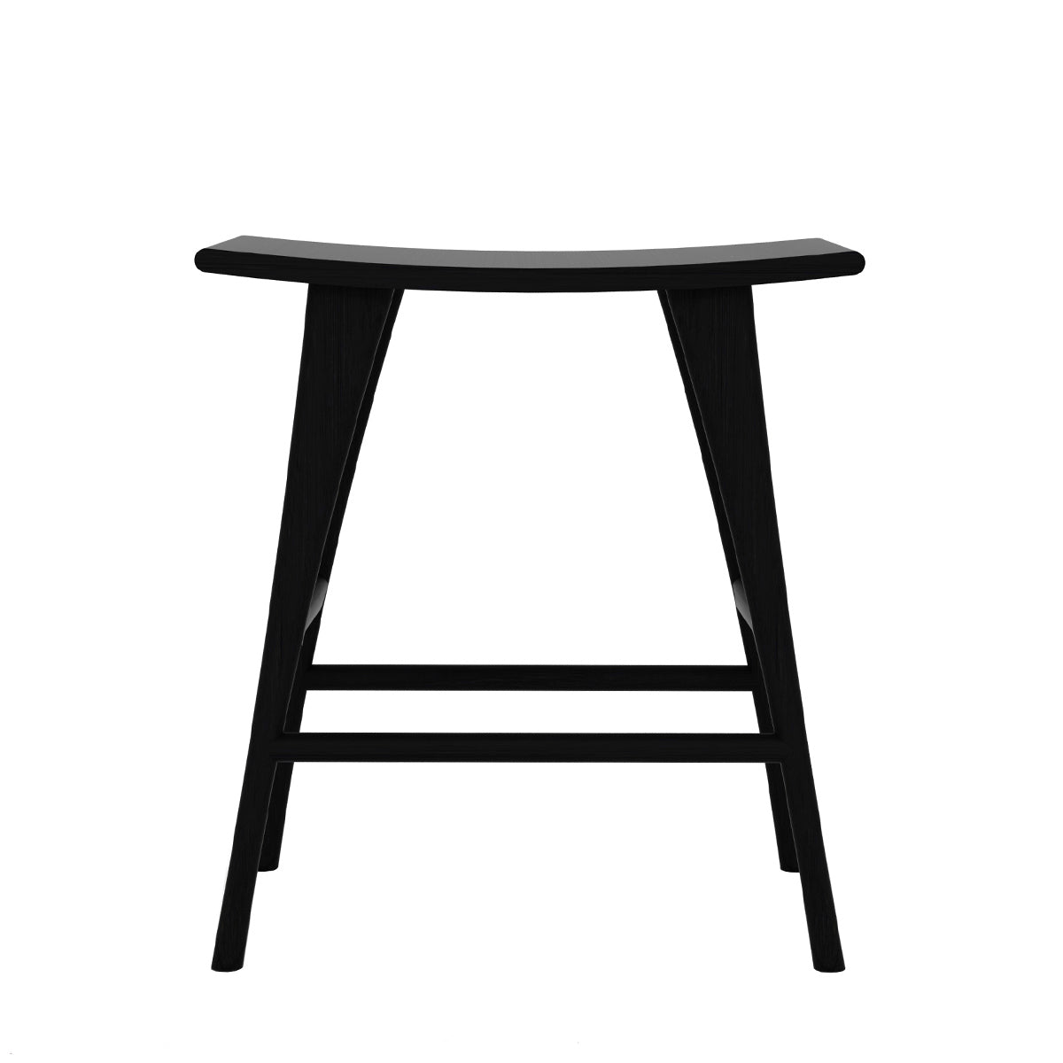 Ethnicraft Oak Osso Counter Stool - Black